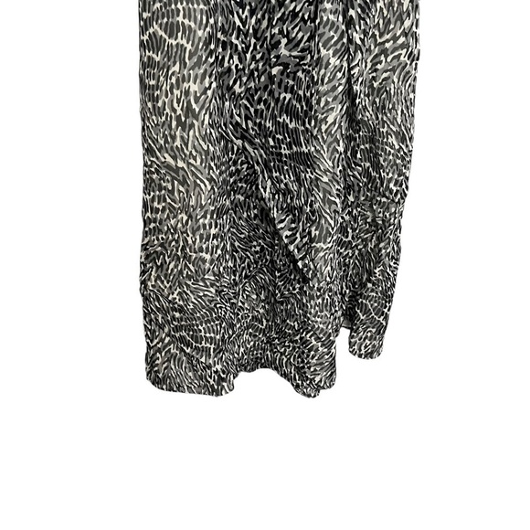 Michael Kors Animal Print Silk Chain Dress - Picture 4 of 8
